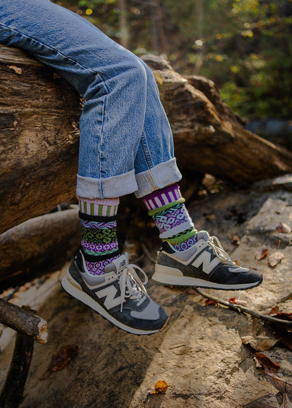 Solmate Socks - La Seine Crew Socks