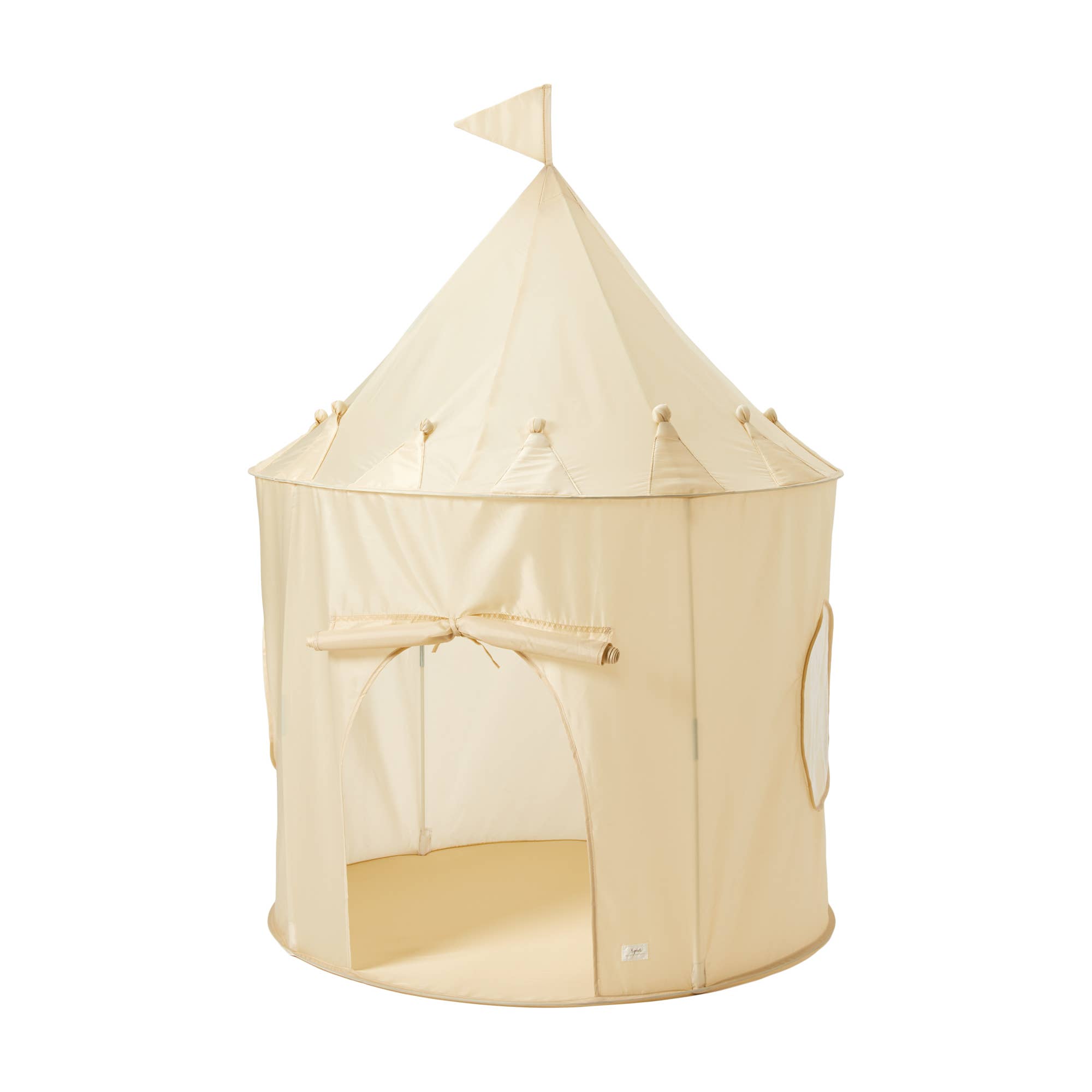 3 Sprouts - Recycled Fabric Play Tent Castle - Solid Colors