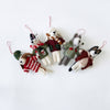 The Winding Road - Ornament - Dog Felt with Handknit Sweater
