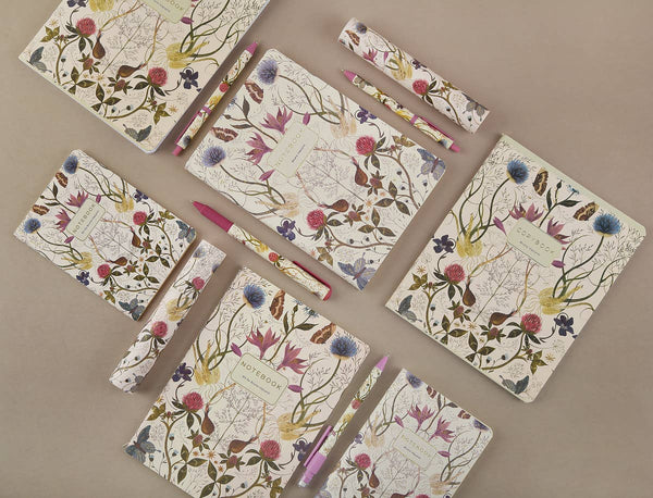 BV by Bruno Visconti - Small Notebook  Symmetrical Flora