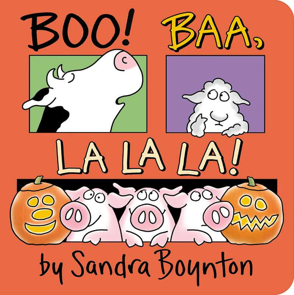 Simon & Schuster - Boo! Baa, La La La! by Sandra Boynton