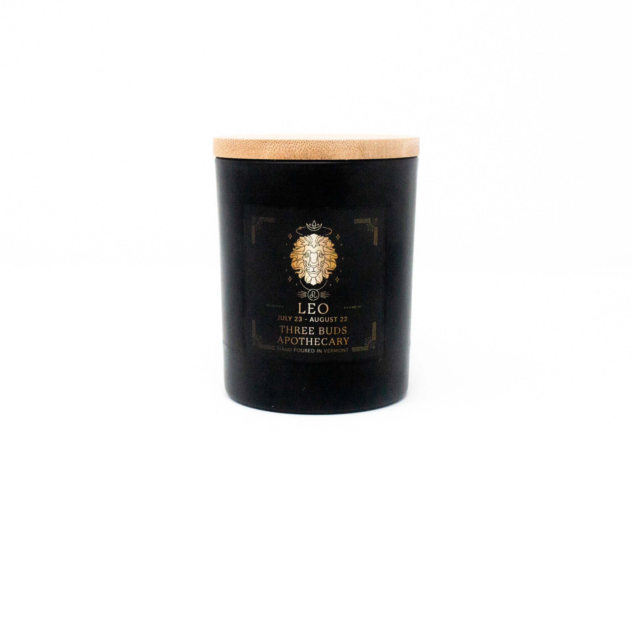 Three Buds Apothecary - Leo Zodiac Astrology Soy Candle