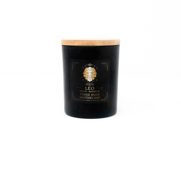 Three Buds Apothecary - Leo Zodiac Astrology Soy Candle