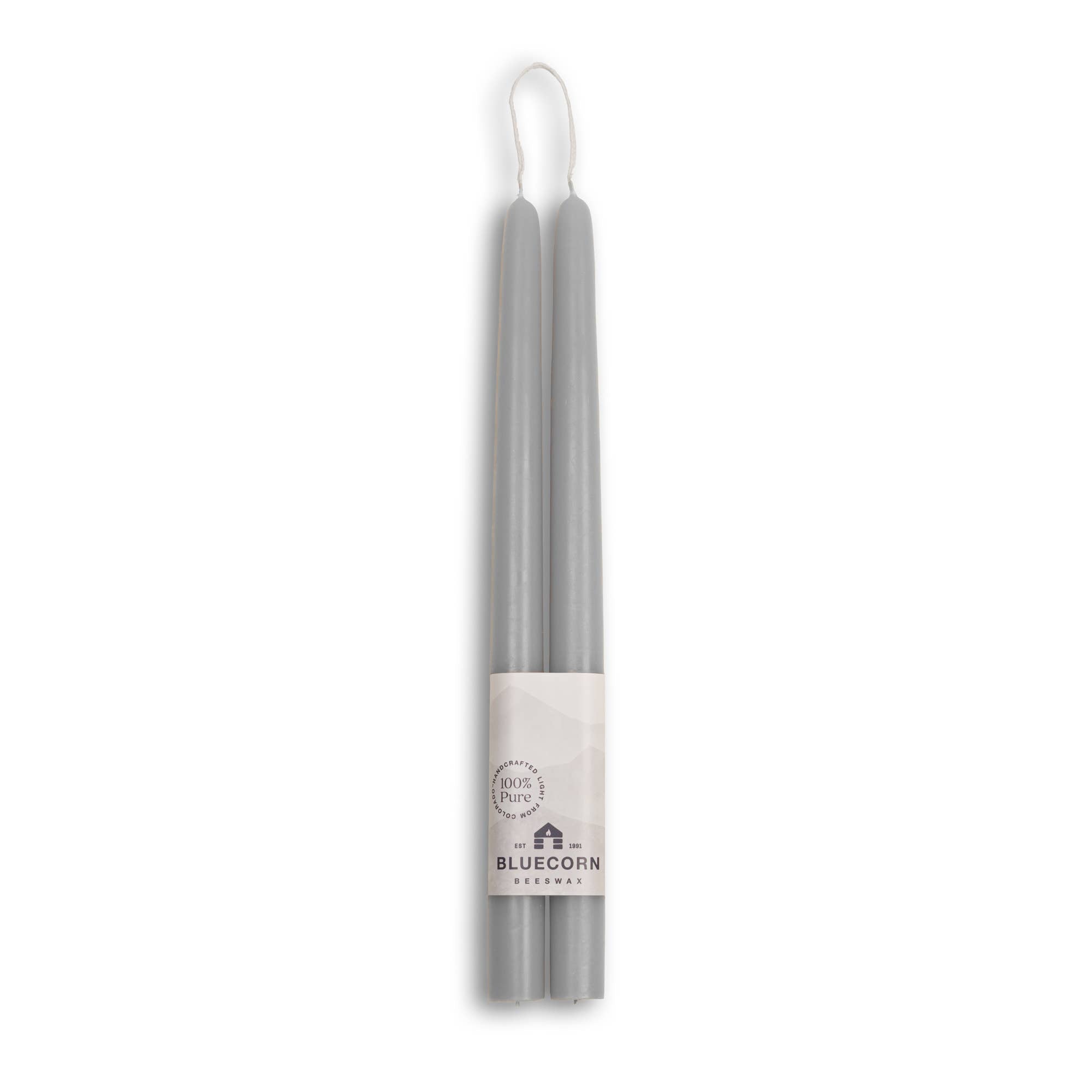 Bluecorn Candles - Beeswax Taper Candles – Eco-Friendly, Dripless & Handmade