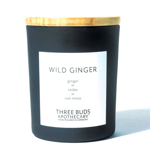 Three Buds Apothecary - Wild Ginger Hand Poured Soy Candle