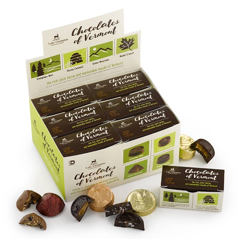 Lake Champlain Chocolates - Chocolates of Vermont - 4pc Sampler