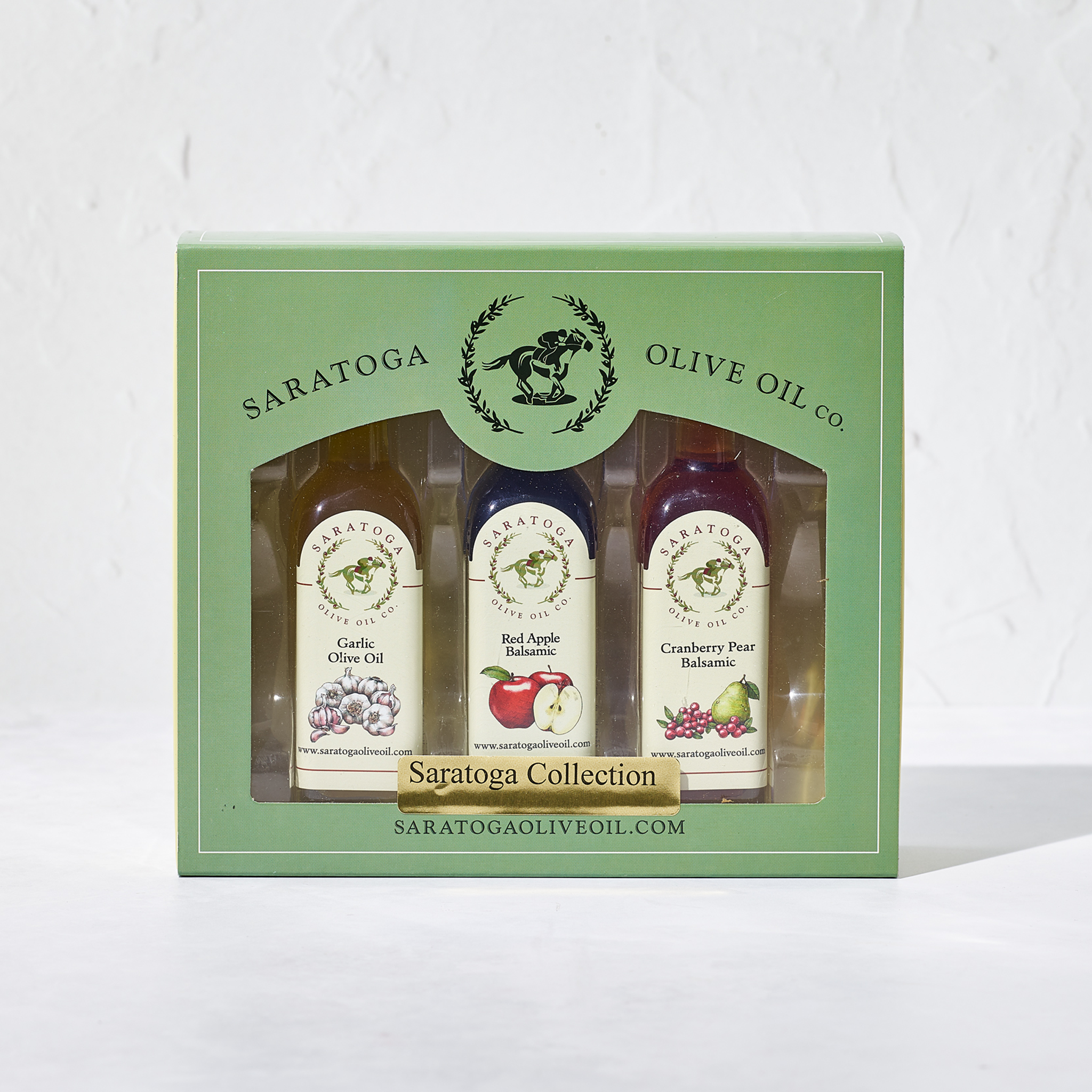 Saratoga Olive Oil Company - 60ml Oil and Balsamic Saratoga Collection - Pack of 3