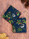 April Cornell - Chickadee Tea Towel Set of 2 - Navy
