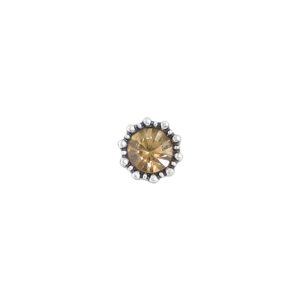 Baked Beads - Granulated Crystal Post