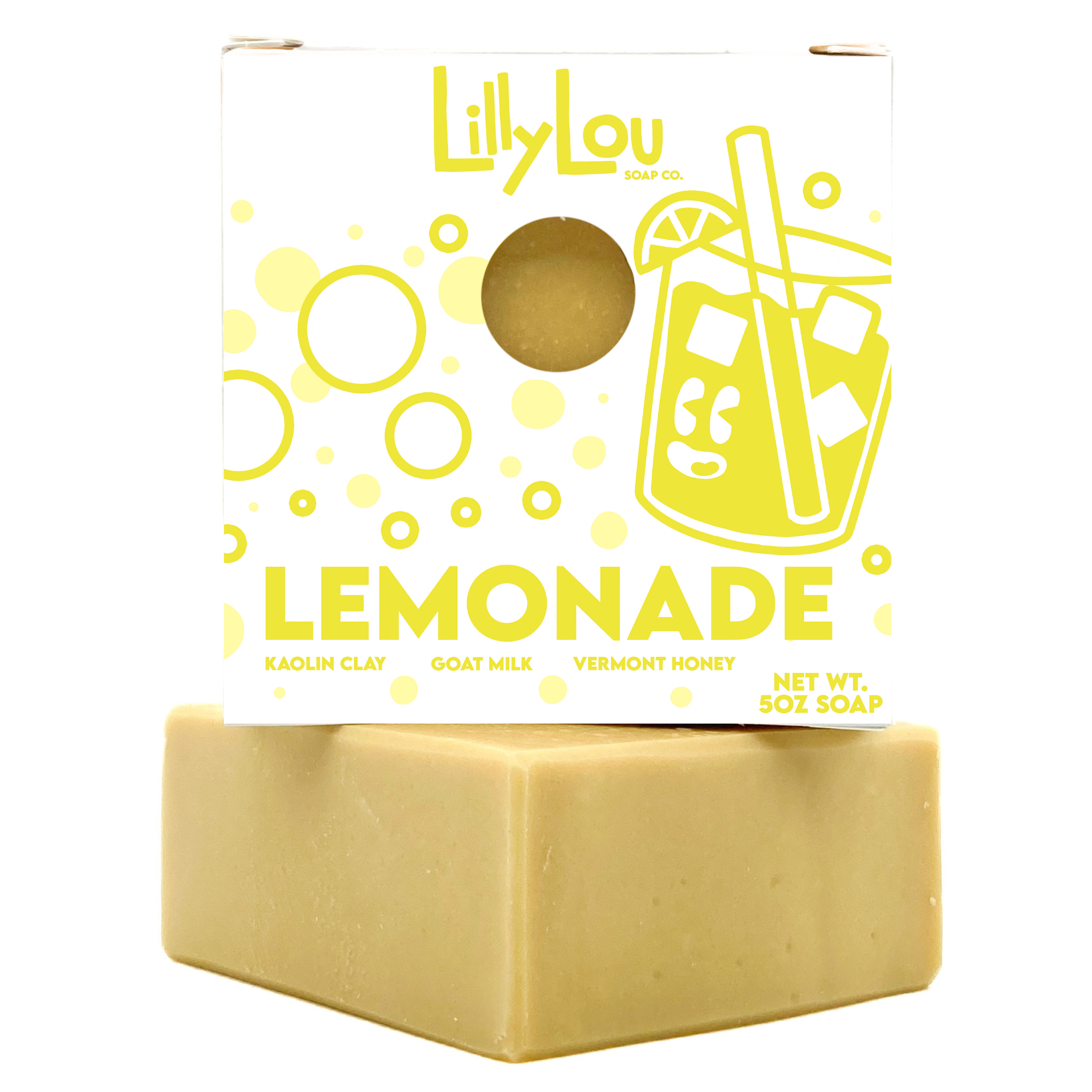 Lilly Lou Soap Co. - Lemon Soap | Goat Milk Soap | Natural | Summer Soap