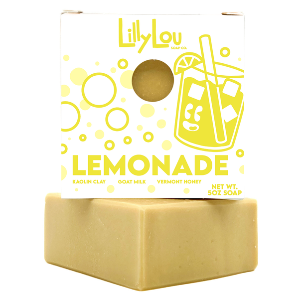 Lilly Lou Soap Co. - Lemon Soap | Goat Milk Soap | Natural | Summer Soap