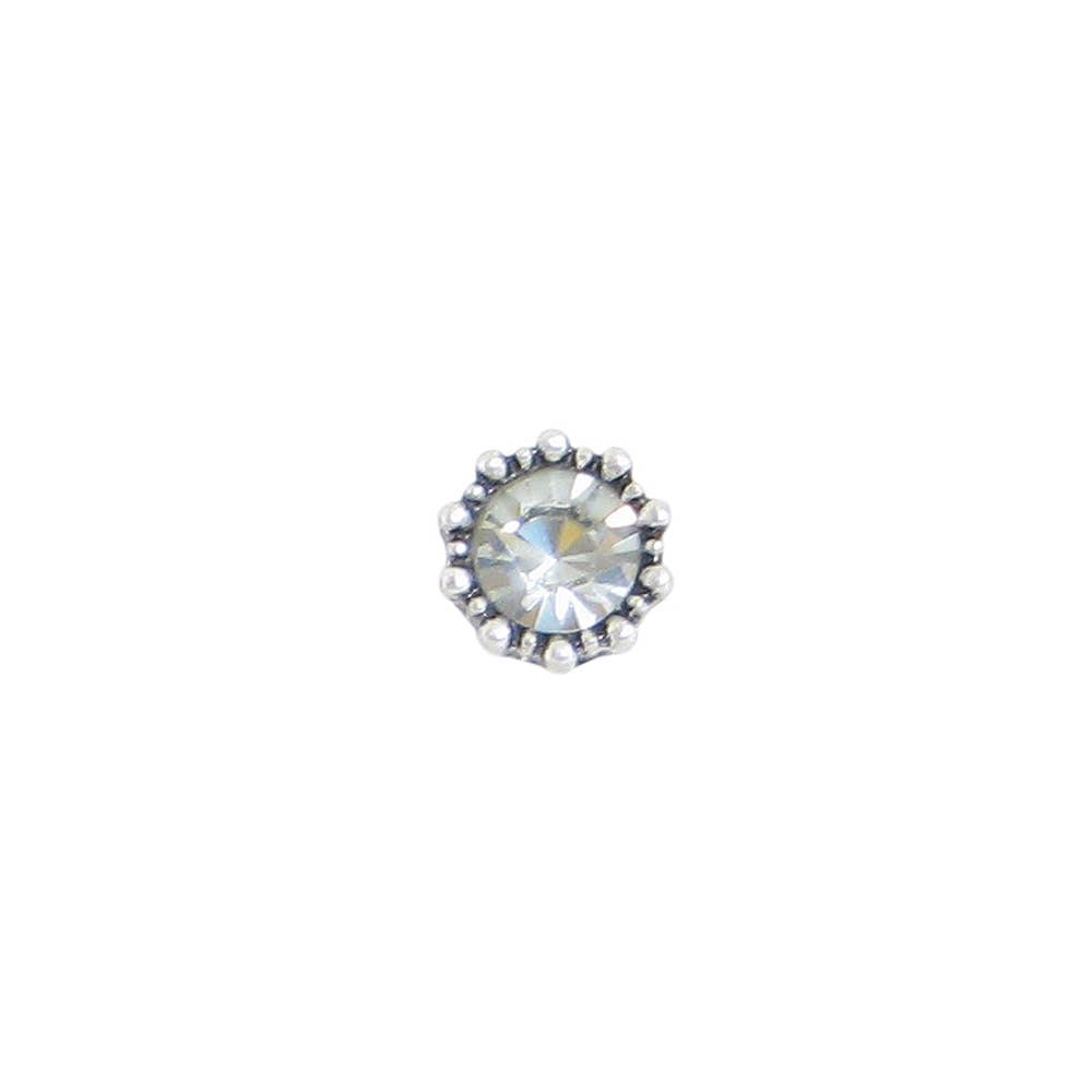 Baked Beads - Granulated Crystal Post