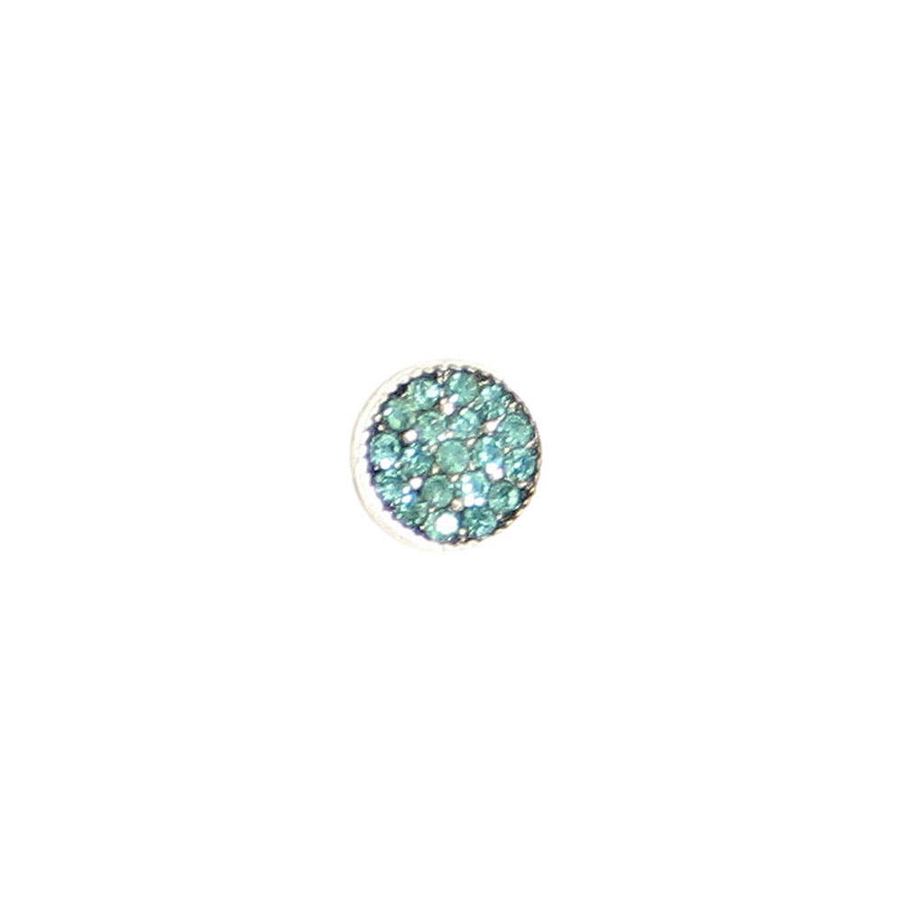 Baked Beads - Pave Crystal Post Earrings