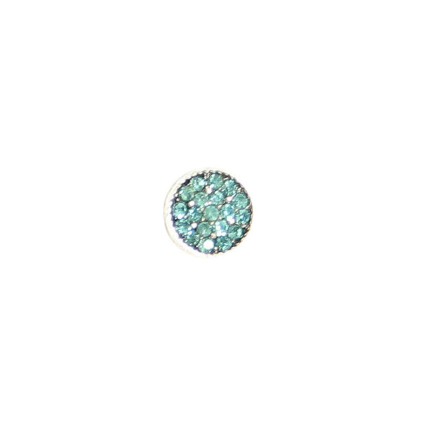 Baked Beads - Pave Crystal Post Earrings