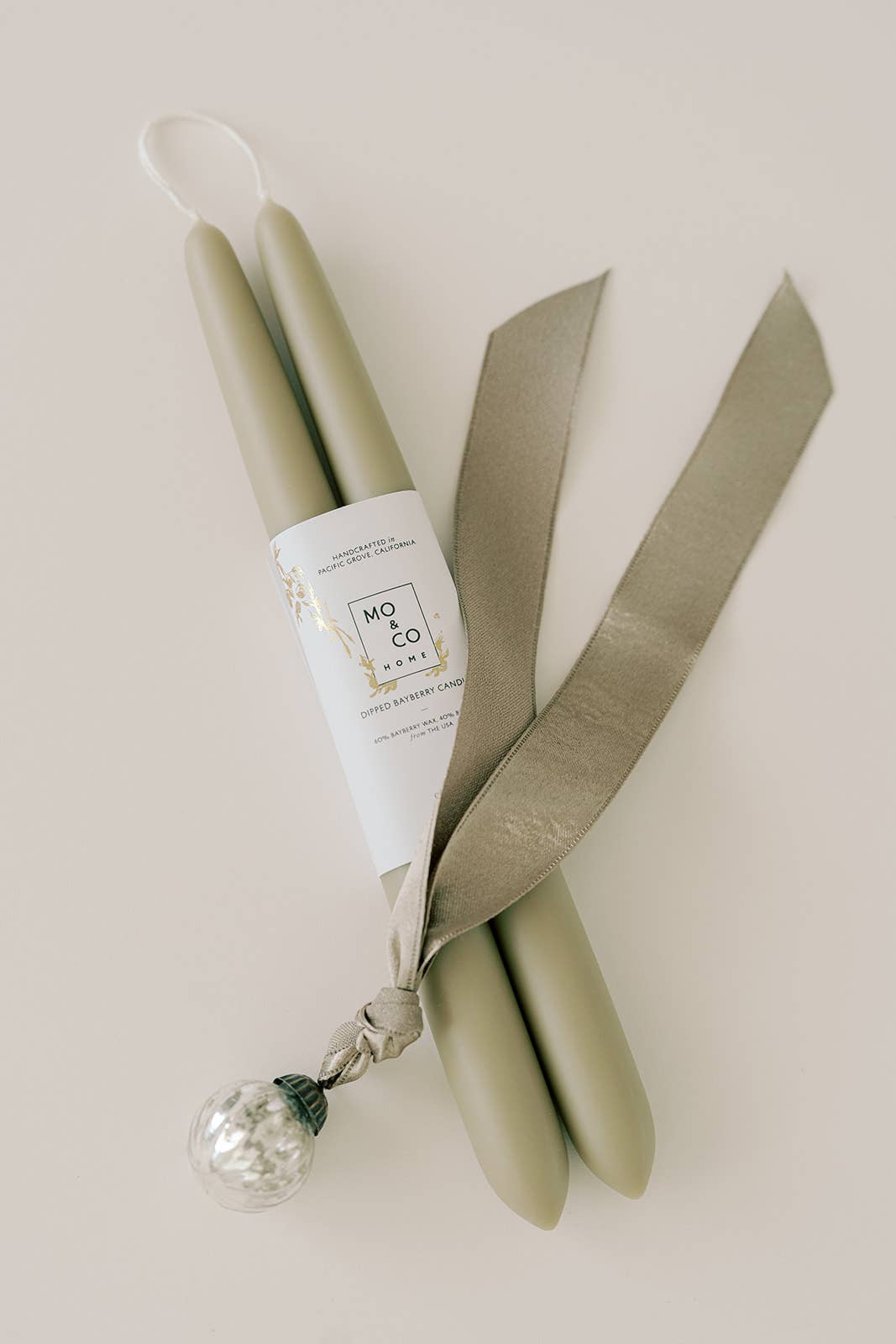 Mo&Co Home - Limited Edition! Bayberry Dipped Taper Candles