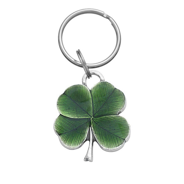 Danforth Pewter - Clover / Green Keyring