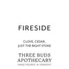 Three Buds Apothecary - Fireside Hand Poured Soy Candle
