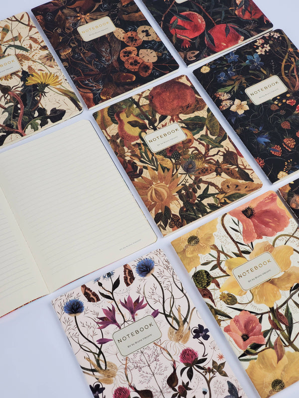 BV by Bruno Visconti - Symmetrical Flora Notebook