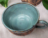 Turtle Hollow Pottery - Rose Garden Soup Bowl