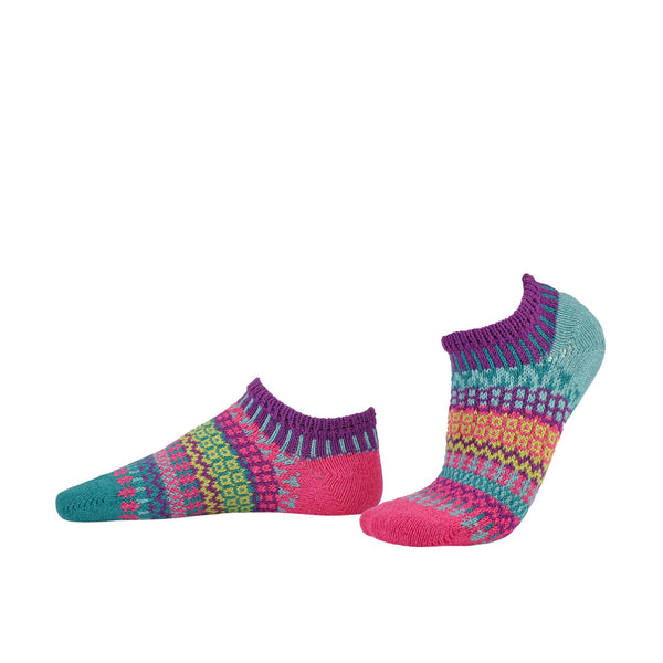 Solmate Socks - Morning Glory Ankle Socks - Perfect Summer Socks