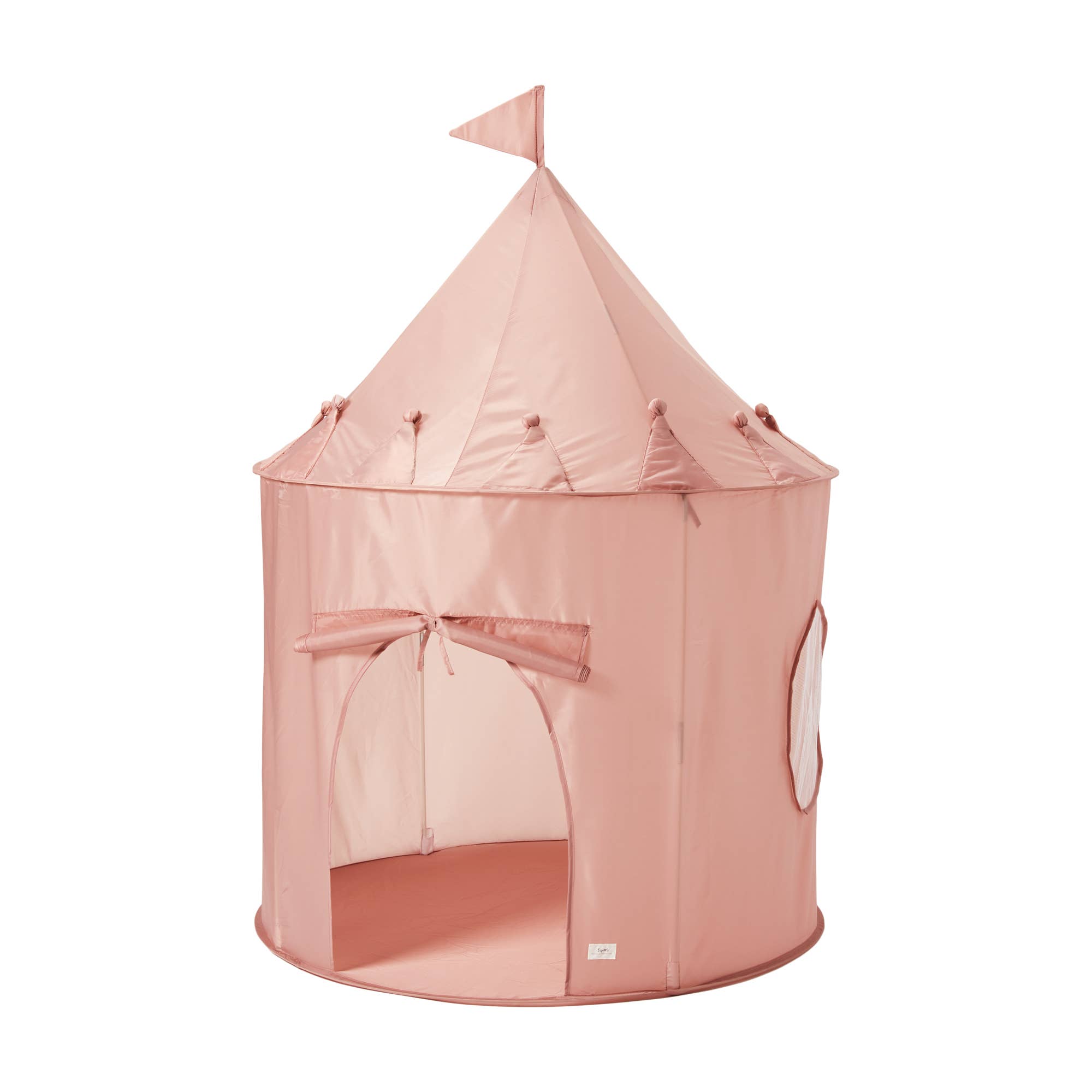 3 Sprouts - Recycled Fabric Play Tent Castle - Solid Colors