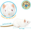 Wylie the White Rat | 7 Inch Stuffed Animal Plush