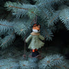The Winding Road - Ornament - Christmas Decor - Fox on Skis, Assorted