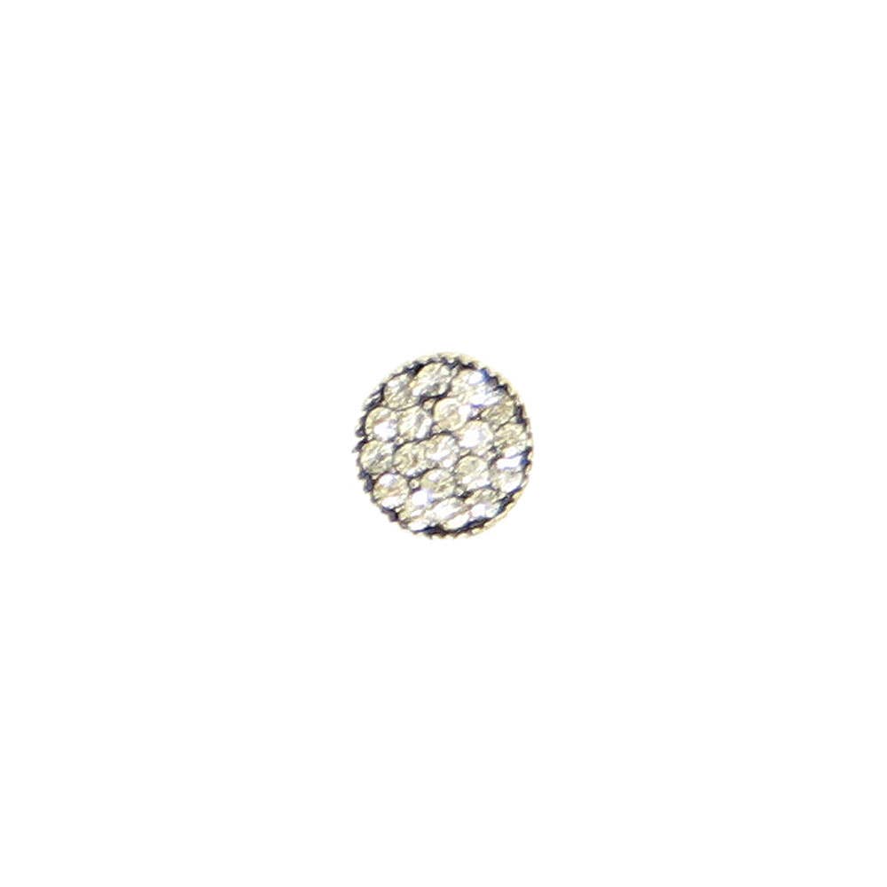 Baked Beads - Pave Crystal Post Earrings