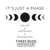 Three Buds Apothecary - It's Just a Phase ( Moon ) Hand Poured Soy Candle