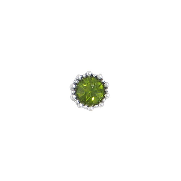 Baked Beads - Granulated Crystal Post