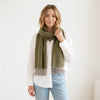 Shupaca Alpaca - 100% Baby Alpaca Scarf - Olive
