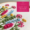 And Other Adventures Embroidery Co - Beginner Embroidery Kit - Meadow in Happy Day