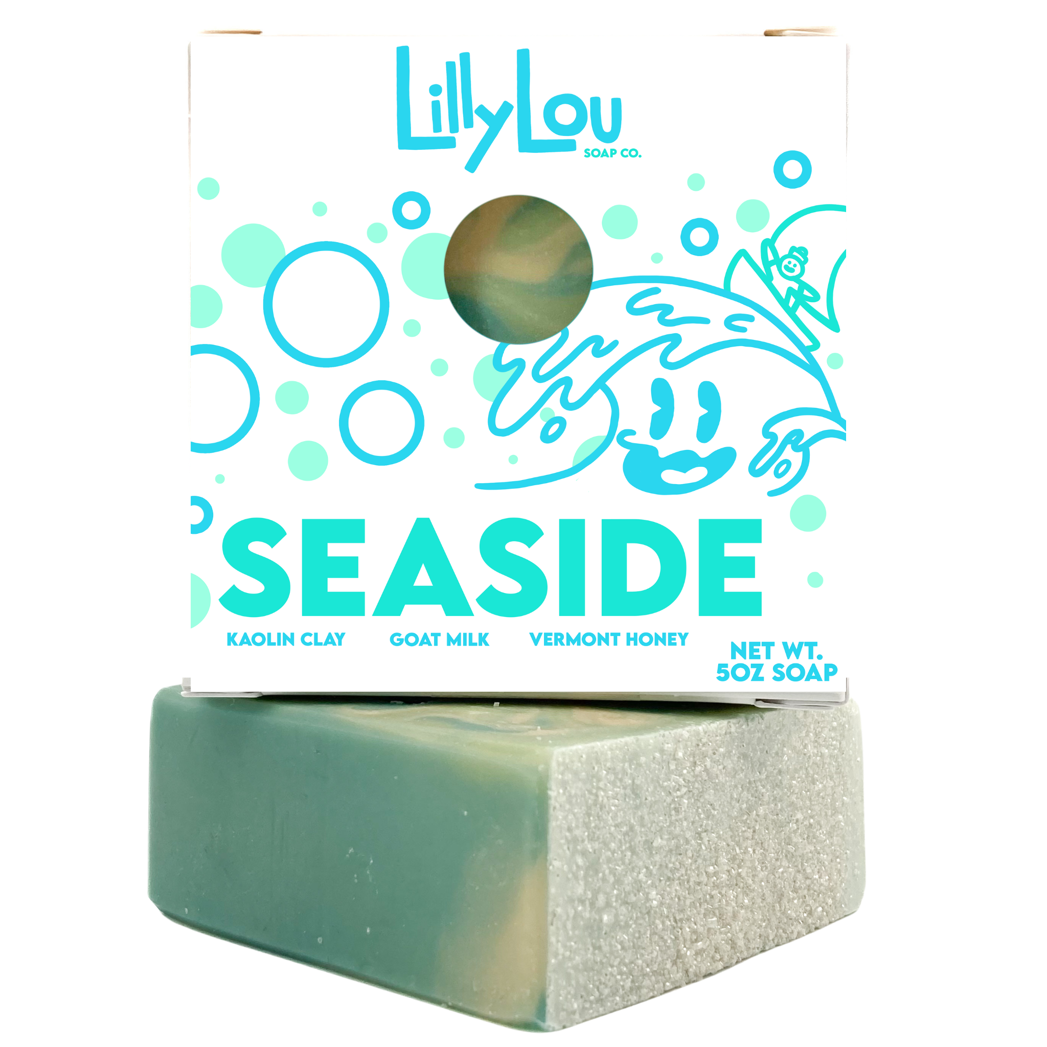 Lilly Lou Soap Co. - Seaside Soap | Beach Soap | Goat Milk Soap | Summer Soap