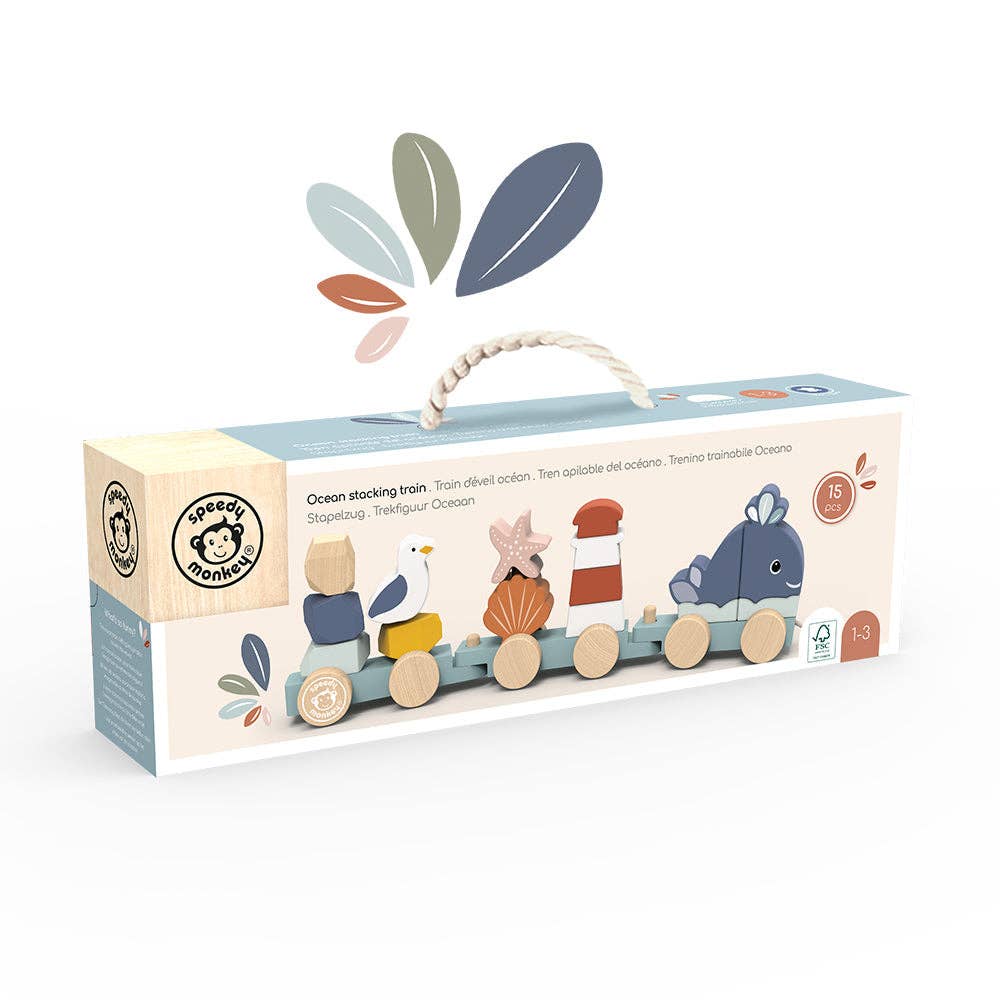 Speedy Monkey - Ocean Stacking Train