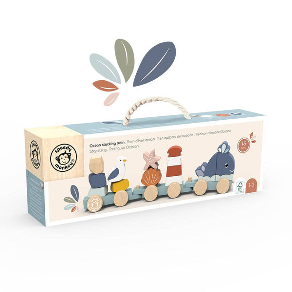Speedy Monkey - Ocean Stacking Train