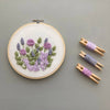 And Other Adventures Embroidery Co - Hand Embroidery KIT - Hawthorne in Lilac
