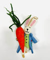 The Winding Road - Felt Easter Bunny Ornament Decor