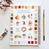 emily lex studio - Autumn watercolor workbook