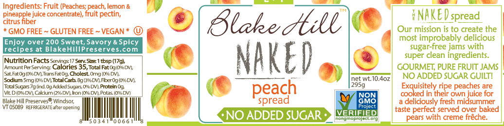 Blake Hill Preserves - Naked Peach Spread - No Added Sugar