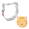 Ann Clark - Cat Face Cookie Cutter. (Bag of 1 Dozen)
