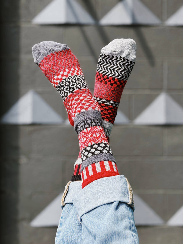 Solmate Socks - Mercury Crew Socks | Eco-Friendly & Made in the USA