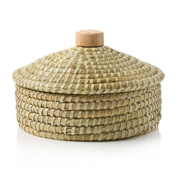 Lidded Pangara Terracotta Breadwarmer