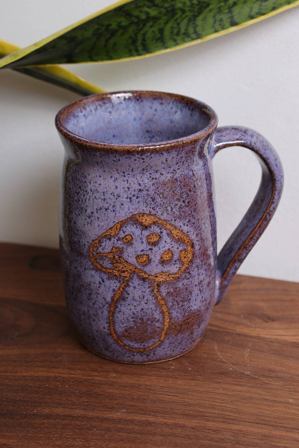 Artisan Hand-Thrown Nature Mugs