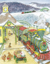 Woodfield Press - 3028 - Train Station Advent Calendar