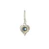 Baked Beads - Heart Crystal Earrings
