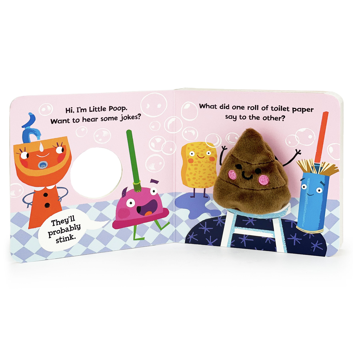 Cottage Door Press - Poop Finger Puppet Board Book