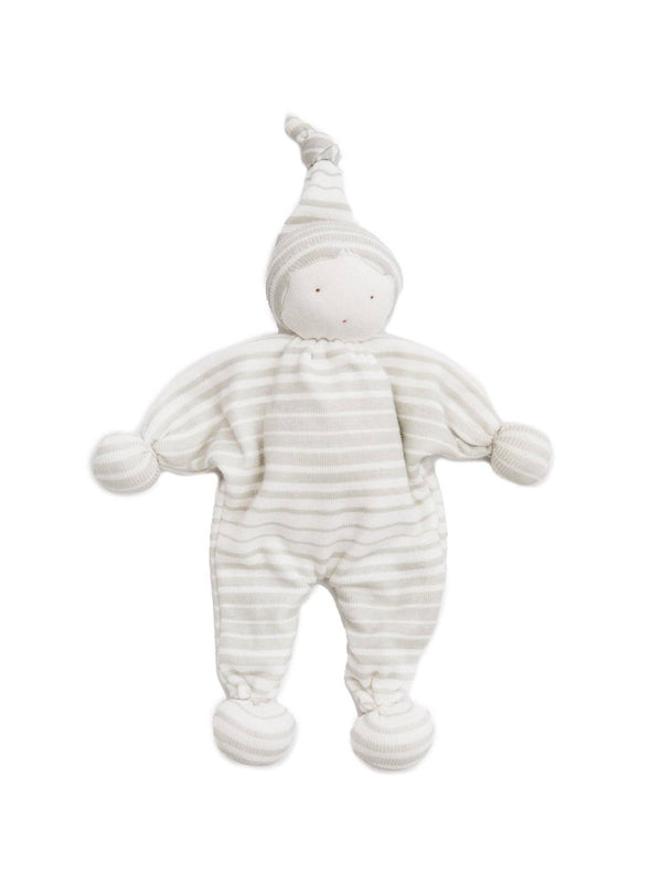 Under the Nile - Baby Buddy Lovey - Gray Ombre Stripe