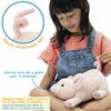 VIAHART Toy Co. - TigerHart Perla The Pig - 10 Inch Stuffed Animal Plush