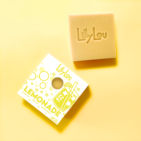 Lilly Lou Soap Co. - Lemon Soap | Goat Milk Soap | Natural | Summer Soap