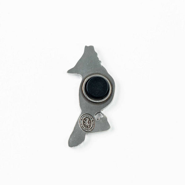 Danforth Pewter | Handcrafted Heirloom Quality Gifts - Blue Jay Magnet | Handmade Pewter | Bird Lover Gift